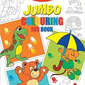 JUMBO COLOURING RED BOOK