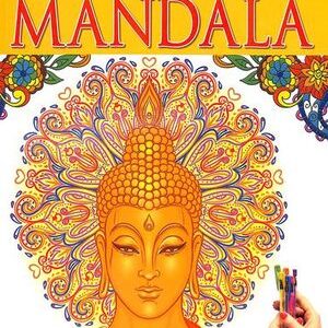 COLOURING BOOK FOR ADULTS MANDALA