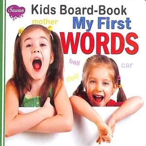 KIDS BOARD-BOOK MY FIRST WORDS