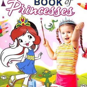 COLOURING BOOK OF PRINCESSES