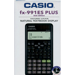 CASIO FX-991ES PLUS 2ND EDITION NATURAL TEXTBOOK DISPLAY