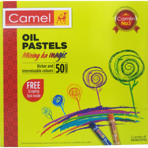 CAMEL OIL PASTELS RICHER AND INTERMIXABLE COLOURS 50 SHADES