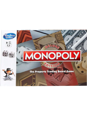 630509888887 MONOPOLY: DELUXE EDITION - THE PROPERTY TRADING BOARD GAME