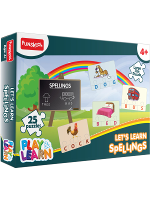 8901383942418 PLAY & LEARN LET'S LEARN SPELLINGS PUZZLE