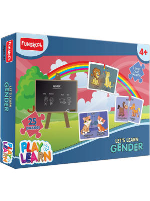 8901383942470 PLAY & LEARN LET'S LEARN GENDER PUZZLE