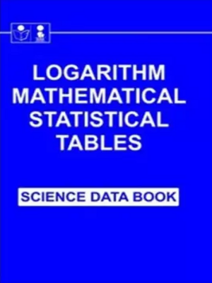 BK_9788172541316 LOGARITHM MATHEMATICAL STATISTICAL TABLES
