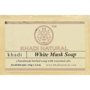 KHADI NATURAL WHITE MUSK SOAP