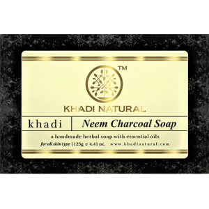 KHADI NATURAL NEEM CHARCOAL SOAP