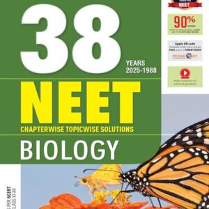 MTG 38 YEARS NEET BIOLOGY CHAPTERWISE & TOPICWISE PYQS WITH SOLUTIONS (2025-2026) + FREE VIDEO SOLUTIONS & SMART BOOK