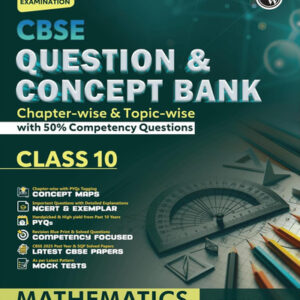 PW CBSE QCB CLASS 10 MATHEMATICS (STANDARD) – CHAPTER & TOPIC-WISE SOLVED QUESTIONS | 2026 EXAM | 50% COMPETENCY-BASED | PAPERBACK – RITIK MISHRA