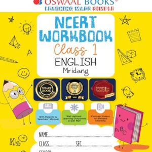 OSWAAL NCERT ENGLISH MRIDANG WORKBOOK FOR CLASS 1