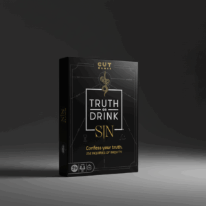 HASBRO TRUTH OR DRINK SIN EDITION – ADULT PARTY GAME, 250+ QUESTIONS, AGES 21+, 2+ PLAYERS