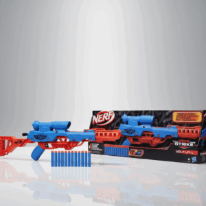 NERF ALPHA STRIKE WOLF LR-1 BLASTER – WITH TARGETING SCOPE, 12 DARTS | FUN GIFT FOR KIDS 8+, TEENS & ADULTS