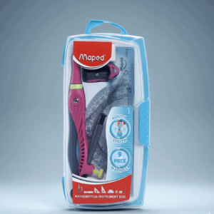 MAPED AGILITY GEOMETRY BOX – PREMIUM DRAWING INSTRUMENT SET