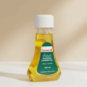CAMEL PURIFIED LINSEED OIL – FOR ARTISTS, PAINT MEDIUM & VARNISH MIXING