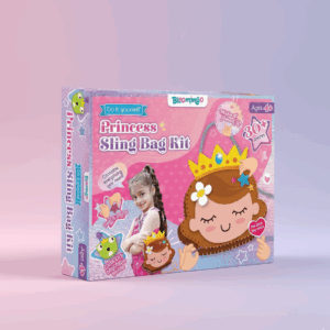 BLOOMINGO PRINCESS SLING BAG ART & CRAFT KIT - MULTICOLOR