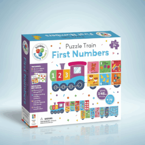 HINKLER PUZZLE TRAIN FIRST NUMBERS | LEARNING JIGSAW FOR KIDS 4-6 YEARS
