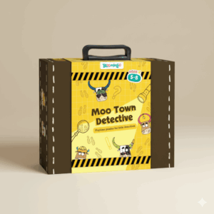 BLOOMINGO DETECTIVE KIT | SPY ACTIVITY & PUZZLE GAME SET FOR KIDS